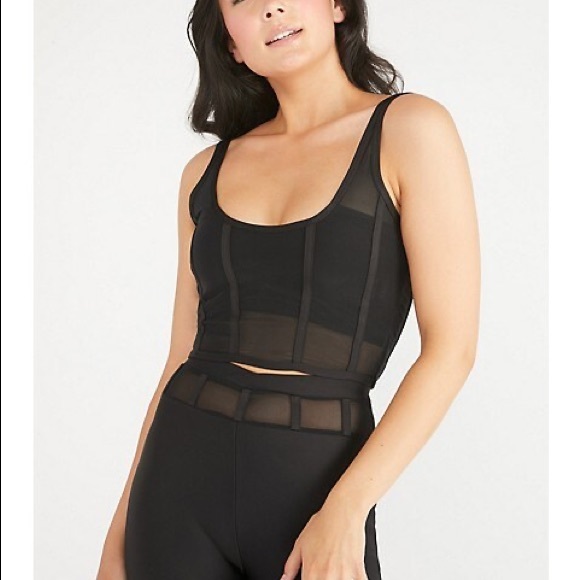 FOREVER 21 // Mesh Cut-Out Active Sports Bra - Picture 2 of 6